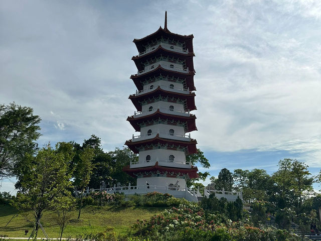 Newly renovated Chinese Garden. 