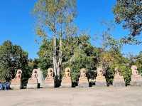 วัดป่าสว่างบุญ สร้างขึ้นบนพื้นที่กว่า 400 ไร่ 