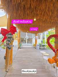 ส้มตำหลังสวน บางปู ร้านสำหรับครอบครัว อร่อยเลย🌱