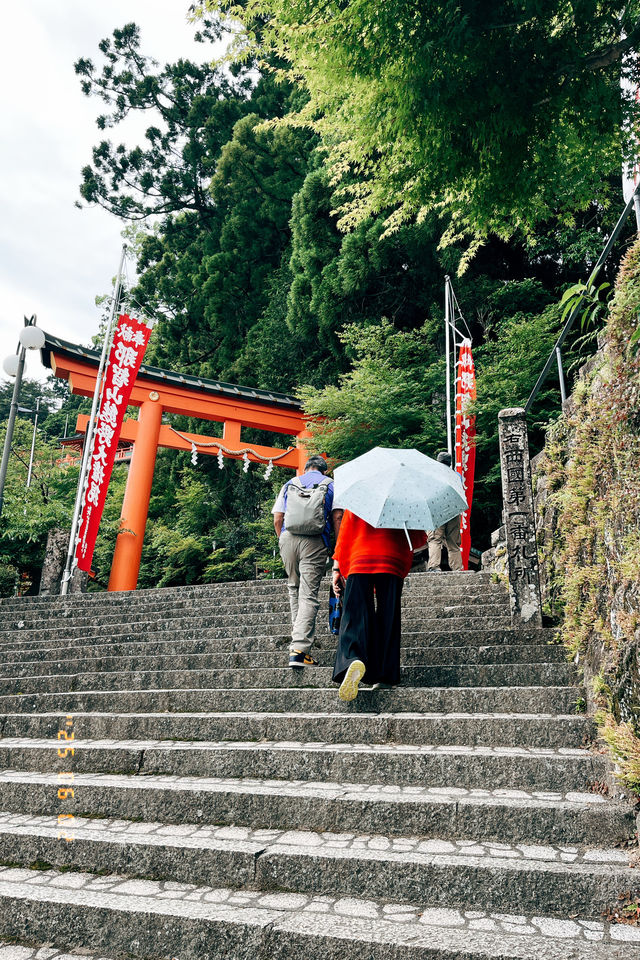 熊野那智大社！爬樓梯爬到你腿軟！