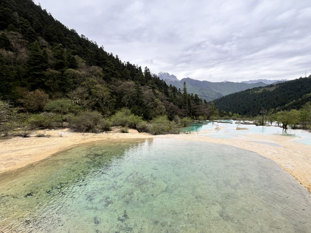🏞️ Huanglong National Scenic Area – Fairyland at 3,500m Altitude