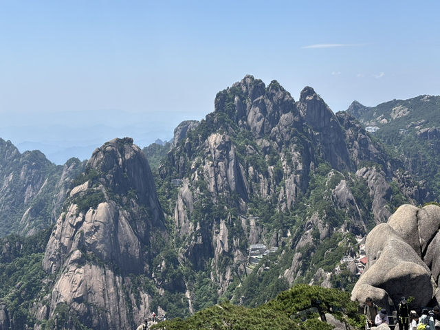初めての黄山登山⛰️