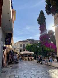 My First Day in Athens: Sunset at the Acropolis & a Hidden Food Gem