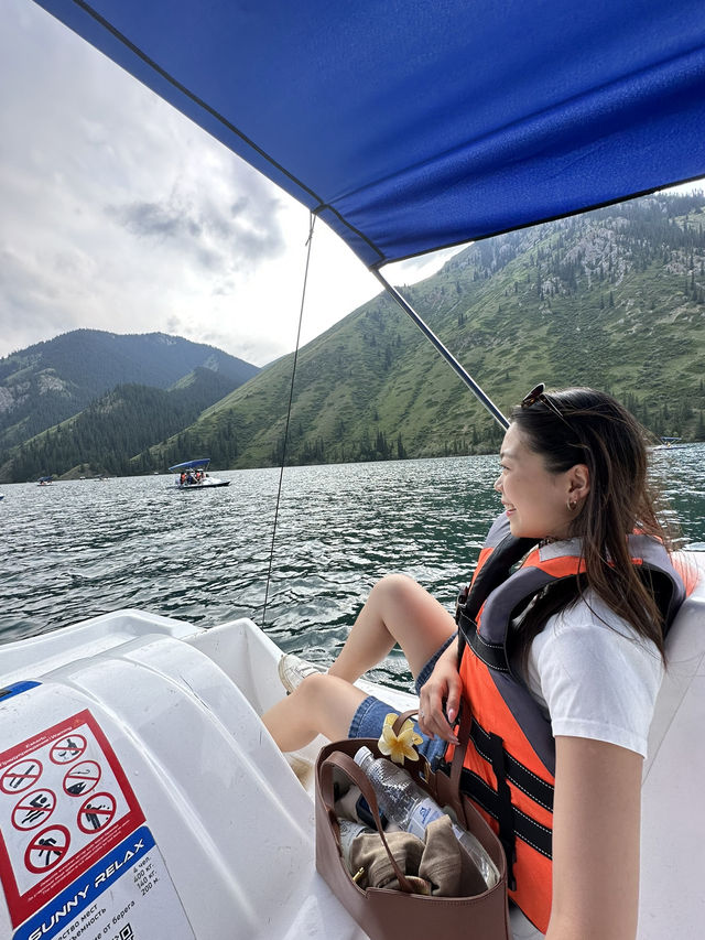 Experience the Serene Beauty of Kolsay Lake in Kazakhstan 🇰🇿