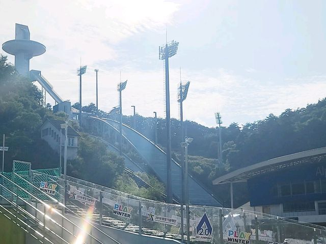 한마리의새가되어 평창스키전망대