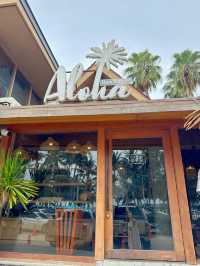 Aloha beach Cafe คาเฟ่บางแสน ที่วิวดีมากกกก ก.