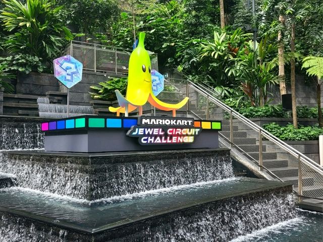 Wahoo! The Mario Kart Circuit Challenge in Jewel Changi Airport