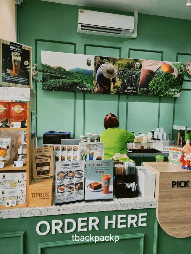 ยอดชา ร้านชาเจ้าดังมาจากเชียงใหม่ ถึงแล้วประเวศ📍