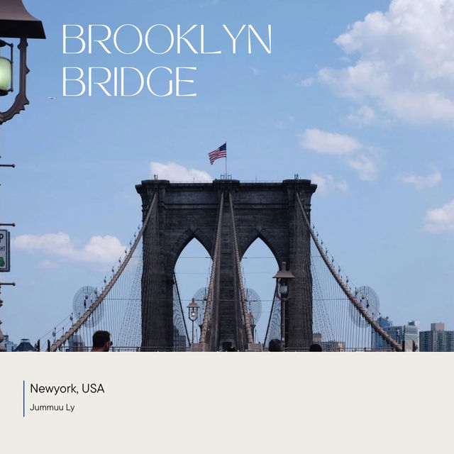Brooklyn Bridge 🌉 Newyork