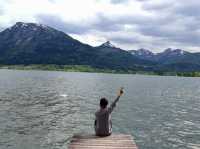 Lakeside Luxury: Floating Between Sky and Water