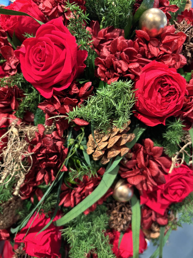 🎍花と光の贈りもの　六本木ヒルズで迎春準備＆クリスマスマーケットのはしご旅🎄✨