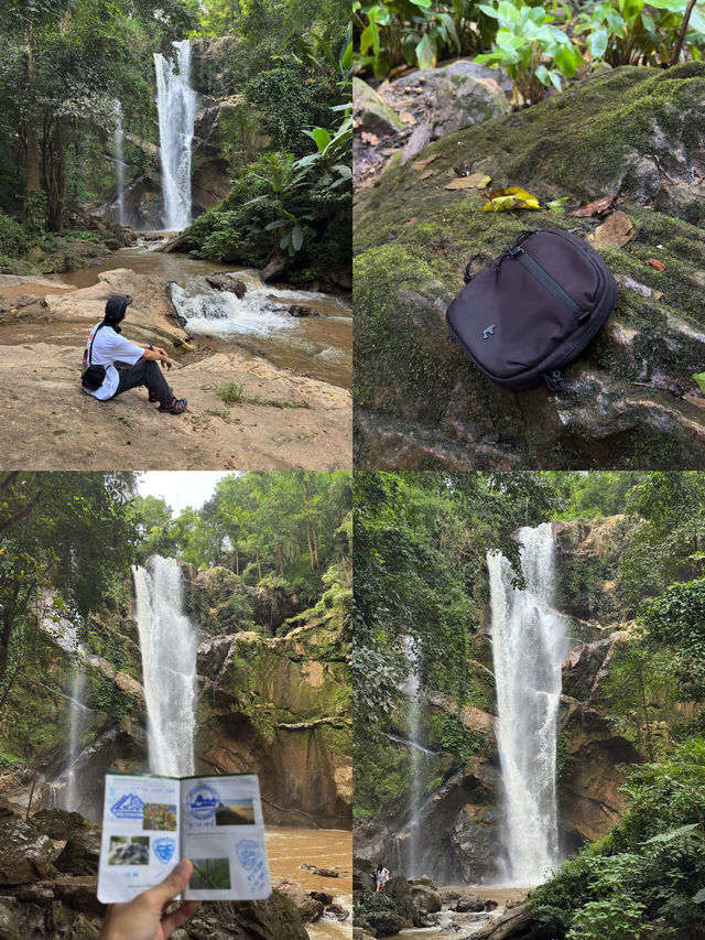น้ำตกหมอกฟ้า จ.เชียงใหม่ 🌳🌧️🪨💦 น้ำตกหมอกฟ้า จ.เชียงใหม่ 🌳🌧️🪨💦