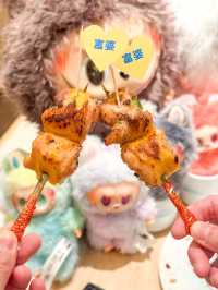 鐘意 labubu 💖 又想食下燒鳥？🔥  