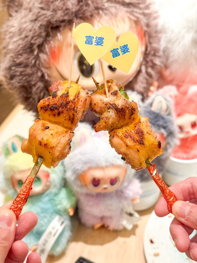 鐘意 labubu 💖 又想食下燒鳥？🔥  