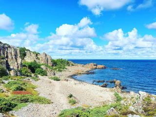 Dramatic Cliffs and Coastal Beauty at Hovs Hallar