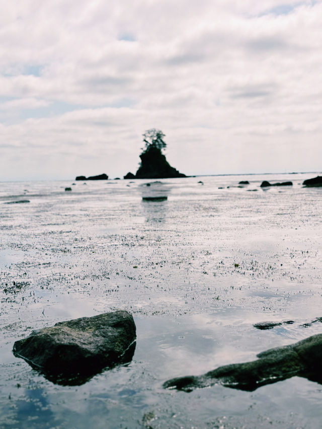 雨晴海岸的遺憾與期待 🌧️🌊