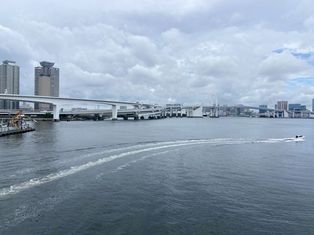 🏝️漫步於台場海濱公園✨🎣日本東京旅行回顧