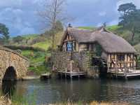 Walking through the steps of a Hobbit in Hobbiton