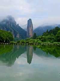 我終於看到了仙境～縉云仙都朱潭山
