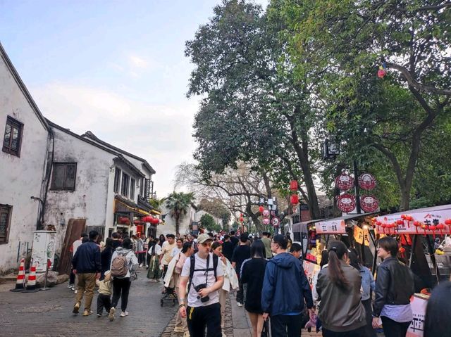 ถนนคนเดินโบราณเมืองเก่าซูโจว