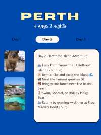 Perth 4 days! 🌇