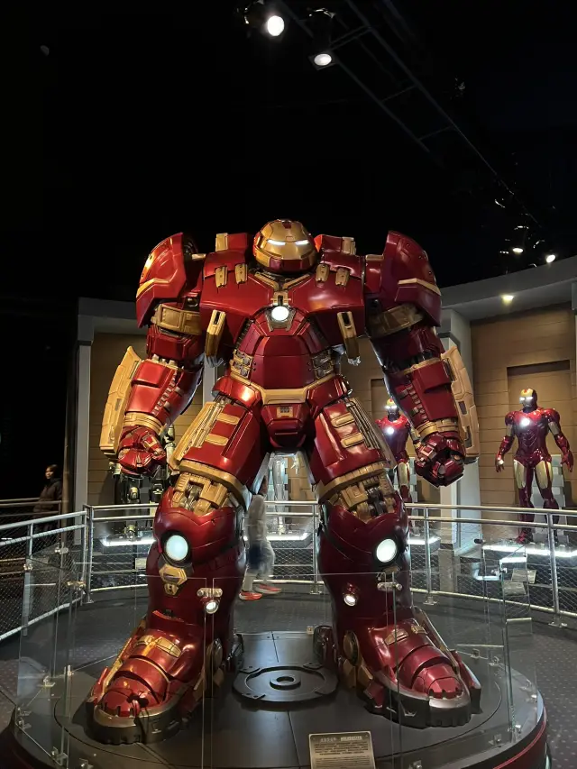 Red Iron Man Exhibition Hall Check-in