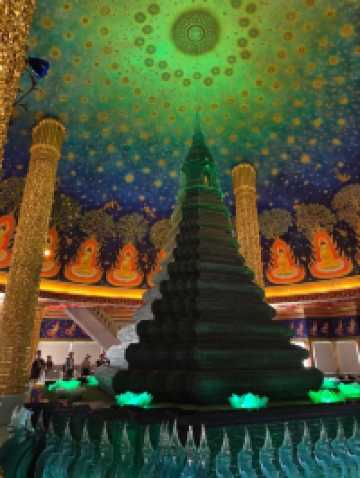 태국 방콕 왓 빡남 파씨 짜런Wat Pak Nam