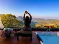 เช้านี้ที่ดอยแม่สลอง อากาศดีจนอยากหยุดเวลาไว้