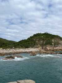 香港隱世海灘🌊模達灣 x 石排灣打卡攻略！絕美薑花田＋手指岩石✨