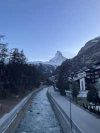 어디서 봐도 완벽한 마테호른, 체르마트