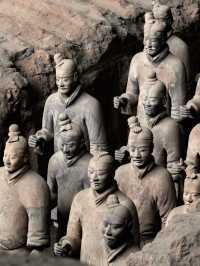 兵馬俑近距離震撼體驗🗿