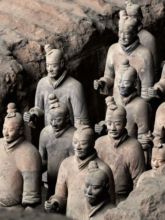 兵馬俑近距離震撼體驗🗿 兵馬俑近距離震撼體驗🗿