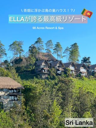 [ศรีลังกา] บ้านรังนกที่ตั้งอยู่ท่ามกลางไร่ชา รีสอร์ทสุดอลังการ "98 เอเคอร์"