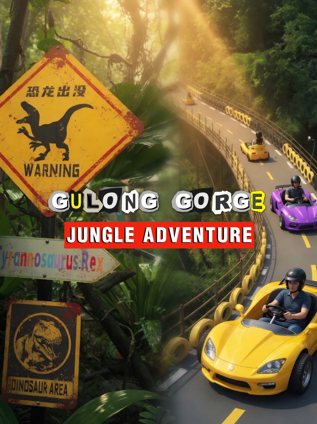 Gulong Gorge из Гуанчжоу - День в джунглях динозавров: 4/5⭐️