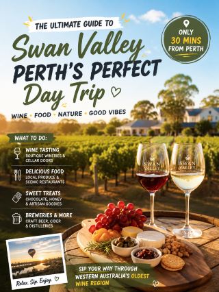 🇦🇺 The Perfect Day Trip From Perth You Can't Miss 🍷🌿