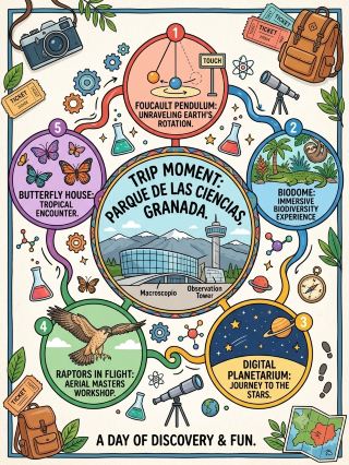 Where Science Comes to Life: An Interactive Escape at Granada’s Parque de las Ciencias 🇪🇸🔬🦋