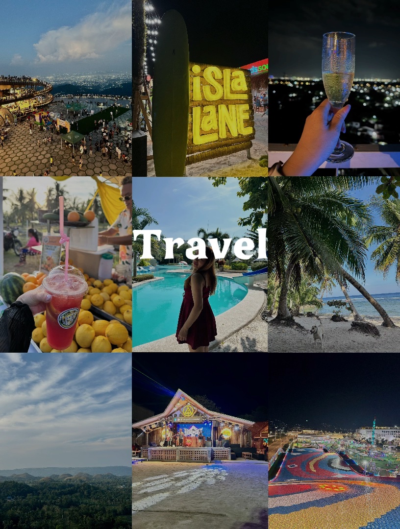 🌴✨ Cebu → Bohol → Siargao — one trip, so many unforgettable moments! 🇵🇭💙