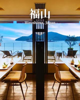 [Hiroshima] A seaside hot spring inn overlooking the Seto Inland Sea, 30 minutes from Fukuyama Station.