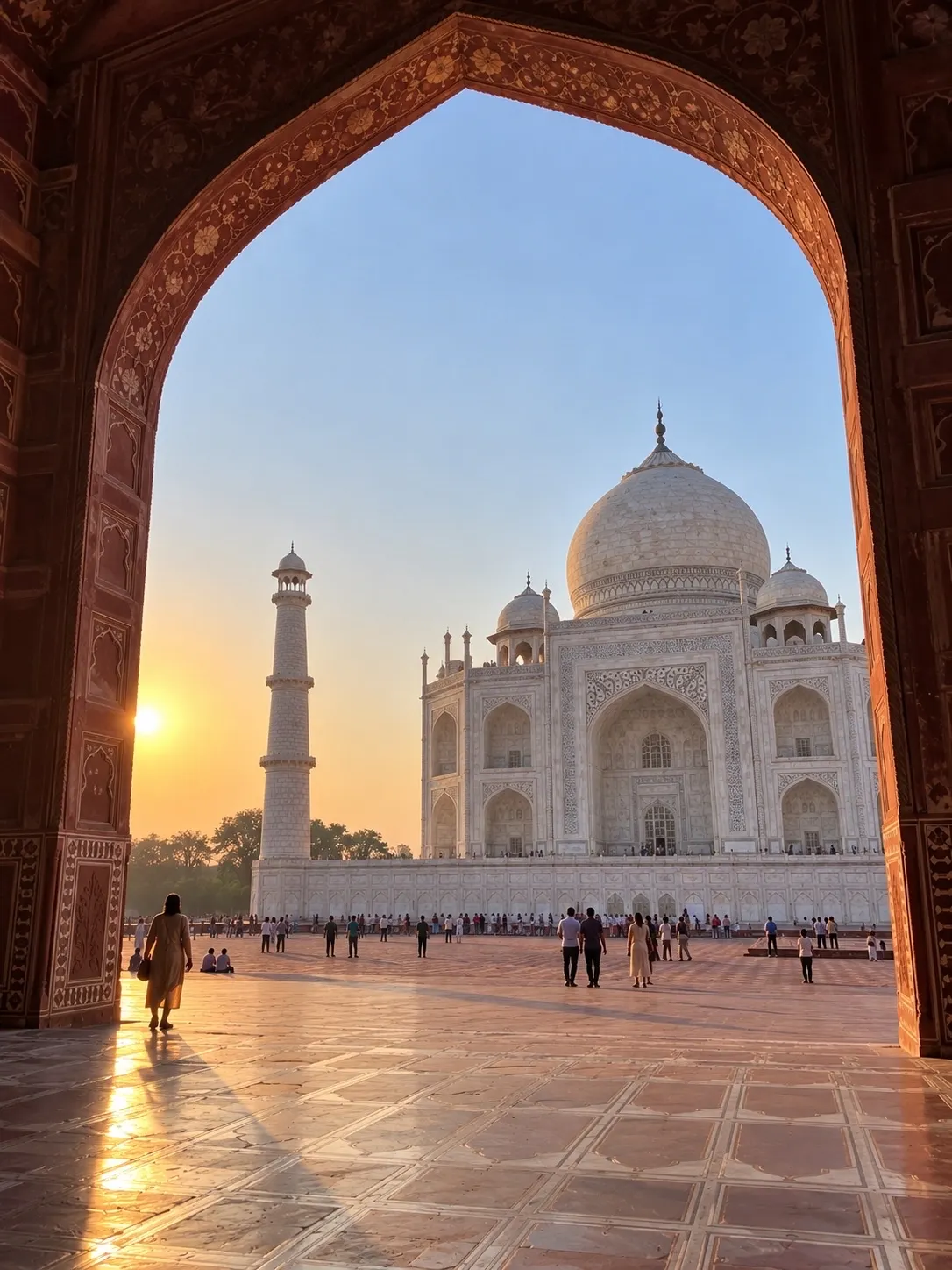 🇮🇳🤍 Review of the Taj Mahal, India | A timelessly beautiful monument of love.