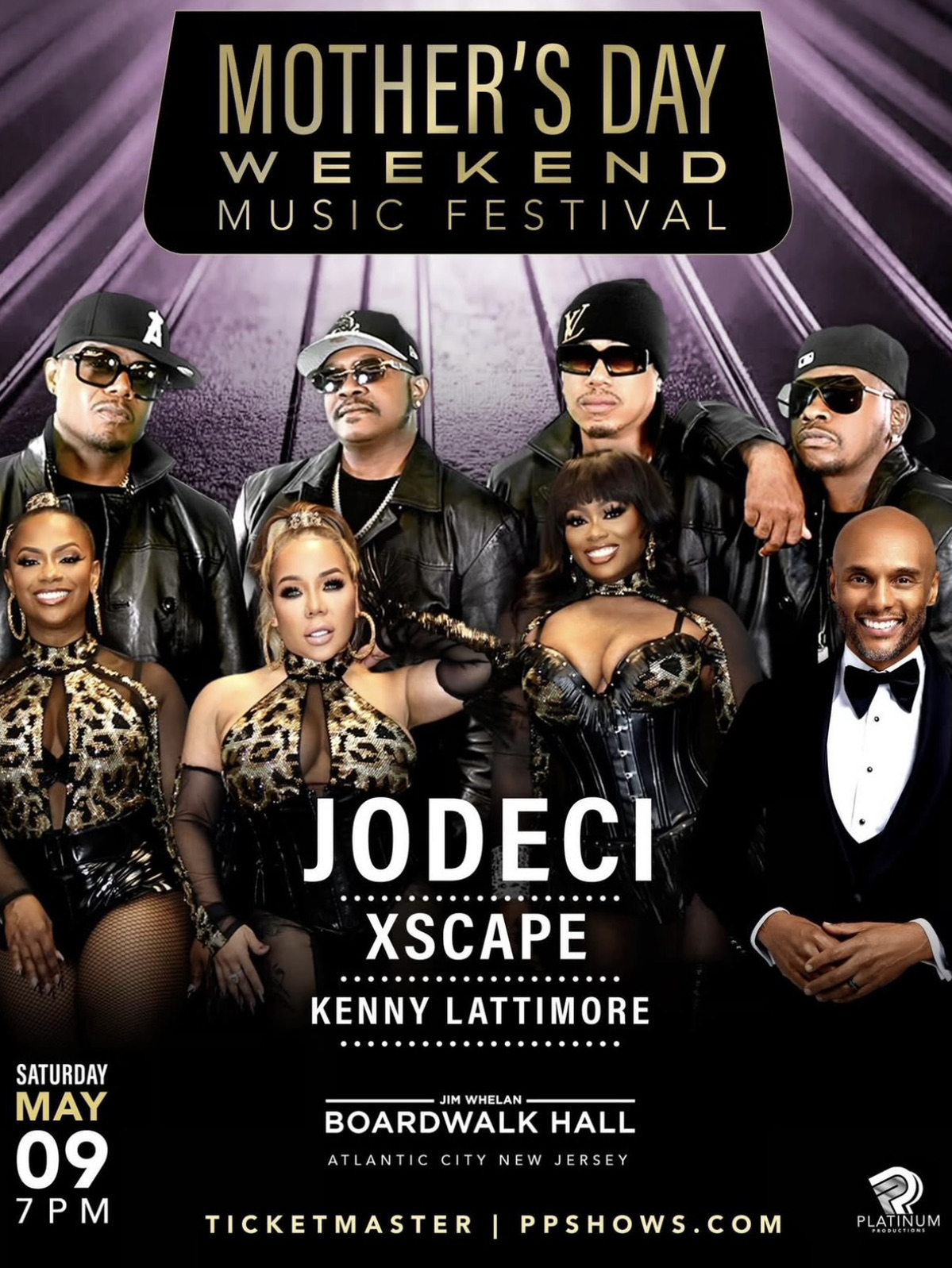 The Mother’s Day concert was absolutely incredible! From beginning to end, the energy was amazing, and it was the perfect way to celebrate all the mothers in attendance. Xscape sounded phenomenal, performing all of their classic hits with the same powerful vocals we all know and love. Kenny Lattimore delivered a smooth, soulful performance that had the entire crowd singing along, and Jodeci closed out the night with an unforgettable set full of energy, nostalgia, and timeless R&B classics.