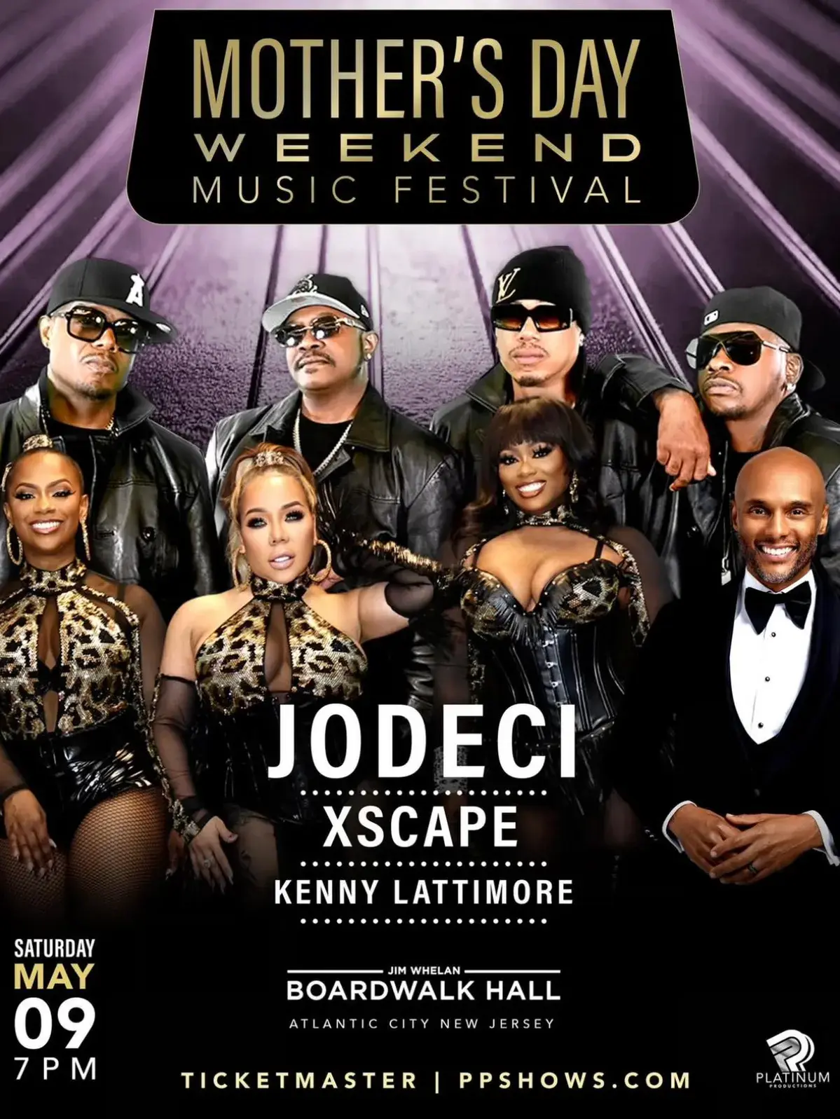 The Mother’s Day concert was absolutely incredible! From beginning to end, the energy was amazing, and it was the perfect way to celebrate all the mothers in attendance. Xscape sounded phenomenal, performing all of their classic hits with the same powerful vocals we all know and love. Kenny Lattimore delivered a smooth, soulful performance that had the entire crowd singing along, and Jodeci closed out the night with an unforgettable set full of energy, nostalgia, and timeless R&B classics.