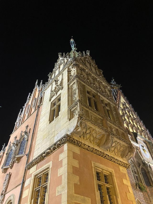 🇵🇱 Wroclaw Market Square by the night 🌃