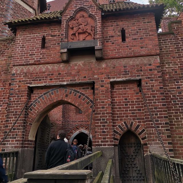 Poland famous Malbork Castle 🏰