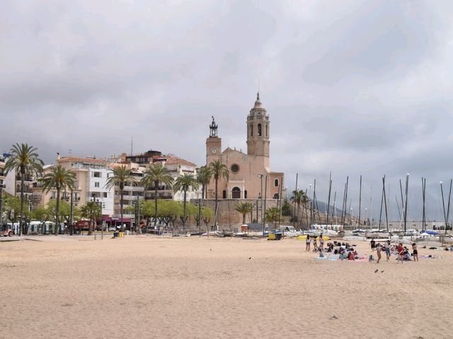 A beautiful church on the Mediterranean Coast 