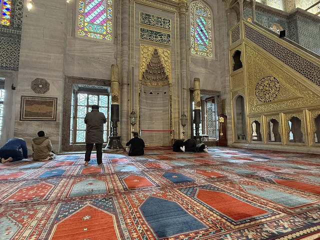 The Blue Mosque: A Symphony in Blue and Light!
