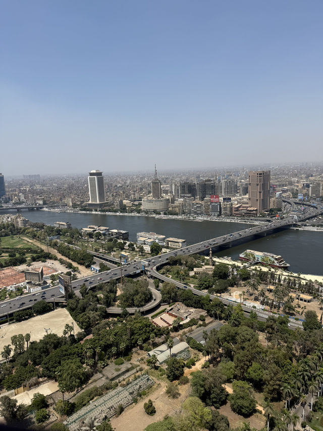 Panoramic Cairo view