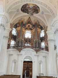 A masterpiece of Baroque grandeur — welcome to the Basilica of St. Martin in Weingarten, Germany 🇩🇪