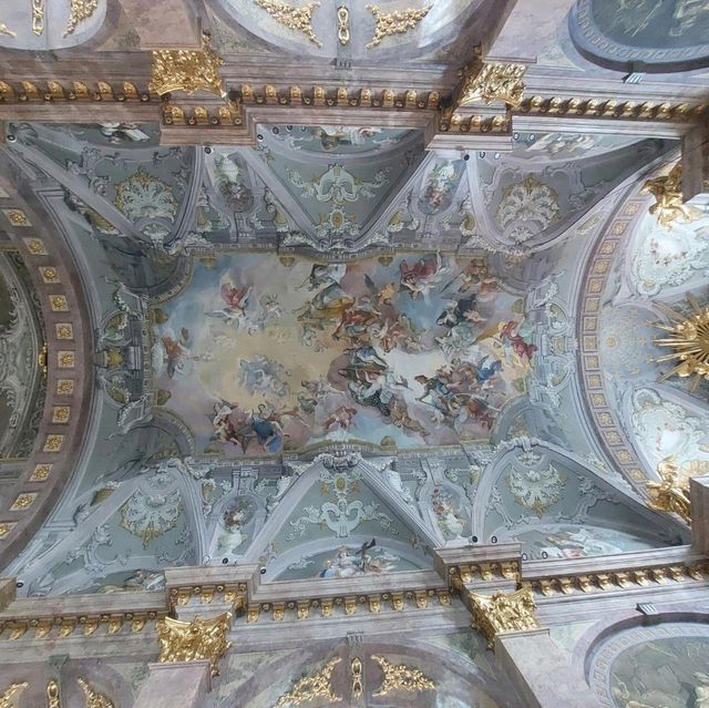 The churches are very nice in Győr, Hungary