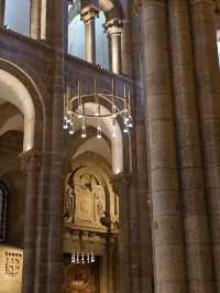 The beauty of Cathedral of Santiago de Compostela
