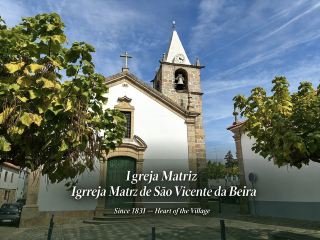 The Heartbeat of São Vicente da Beira: Igreja Matriz Since 1831 🇵🇹🔔